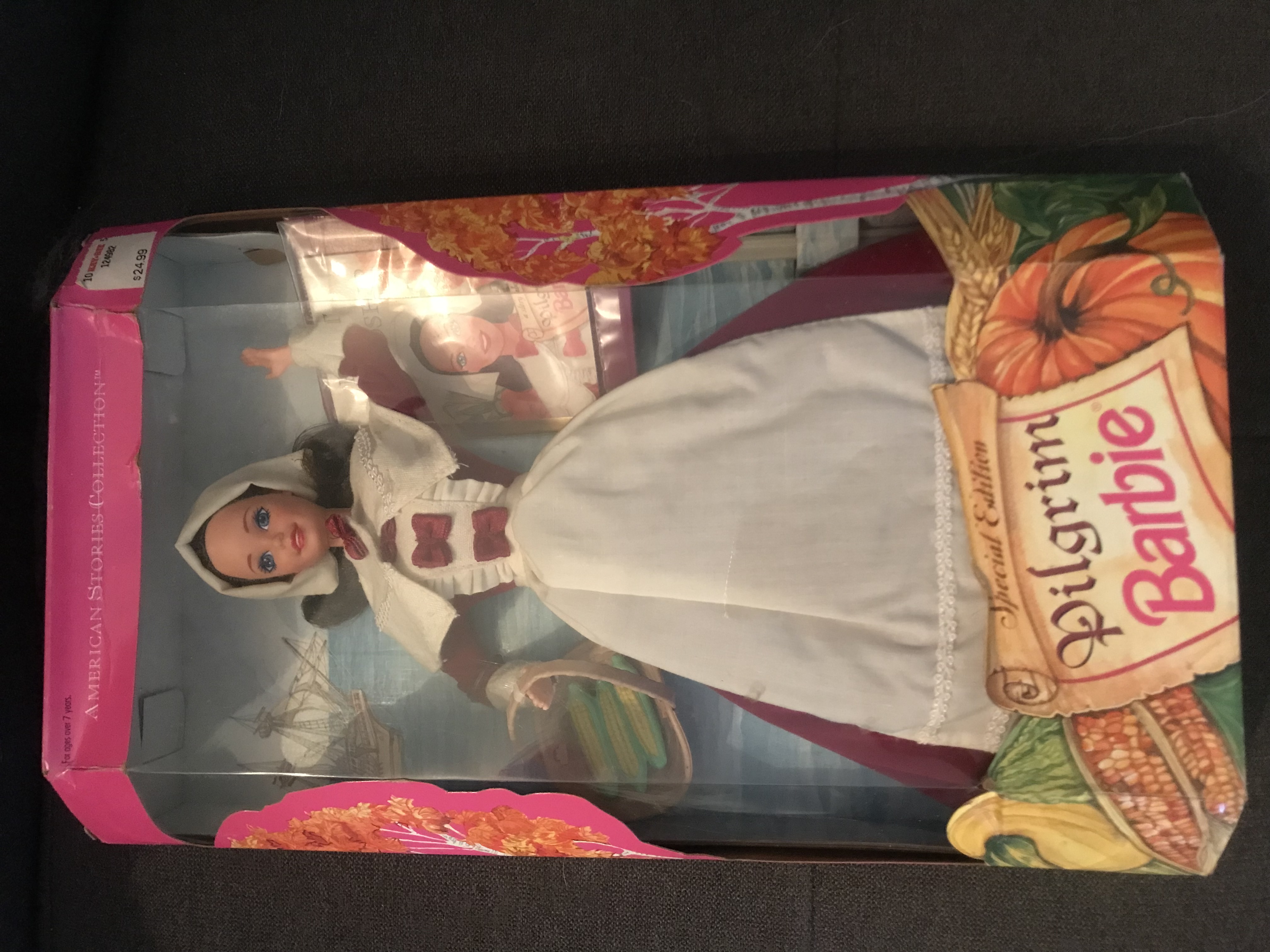 BARBIE SPECIAL EDITION PILGRIM BARBIE DOLL MATTEL(1994) NEW IN BOX #12577