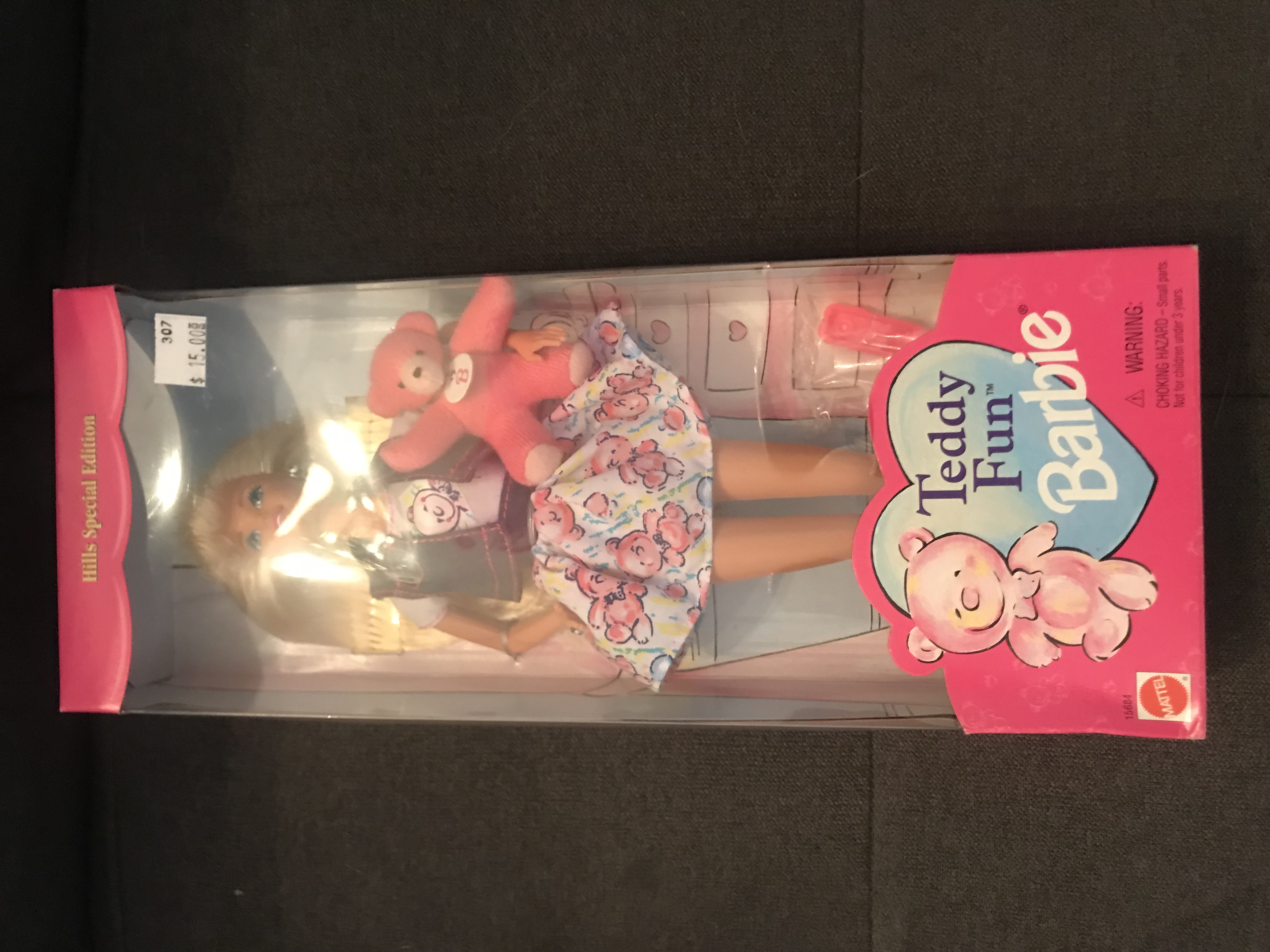 Barbie Teddy Fun Barbie Doll Hills Special Edition 1996 Mattel