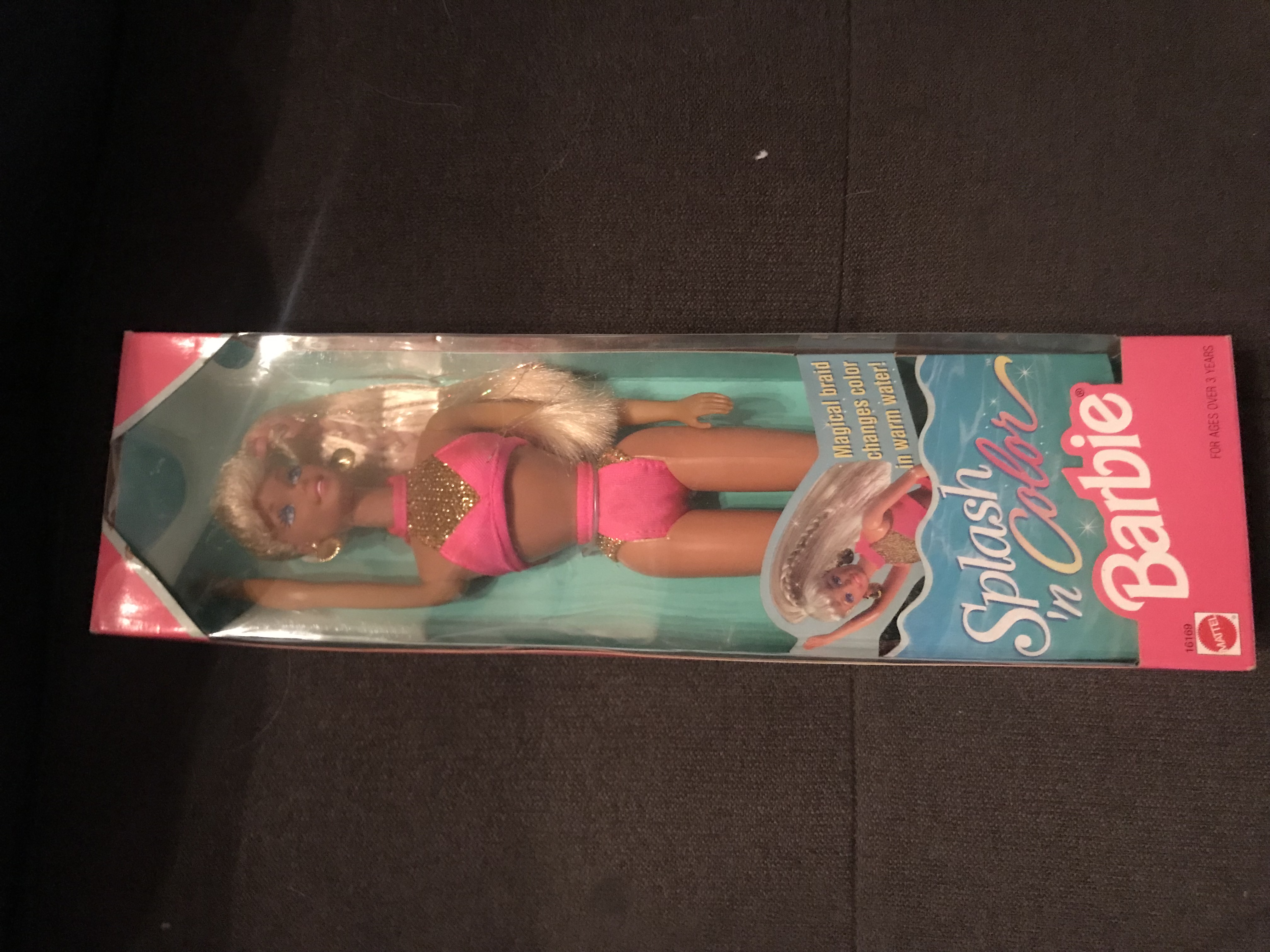 Splash N Color Barbie Doll Mattel 16169 Vintage 1996 New