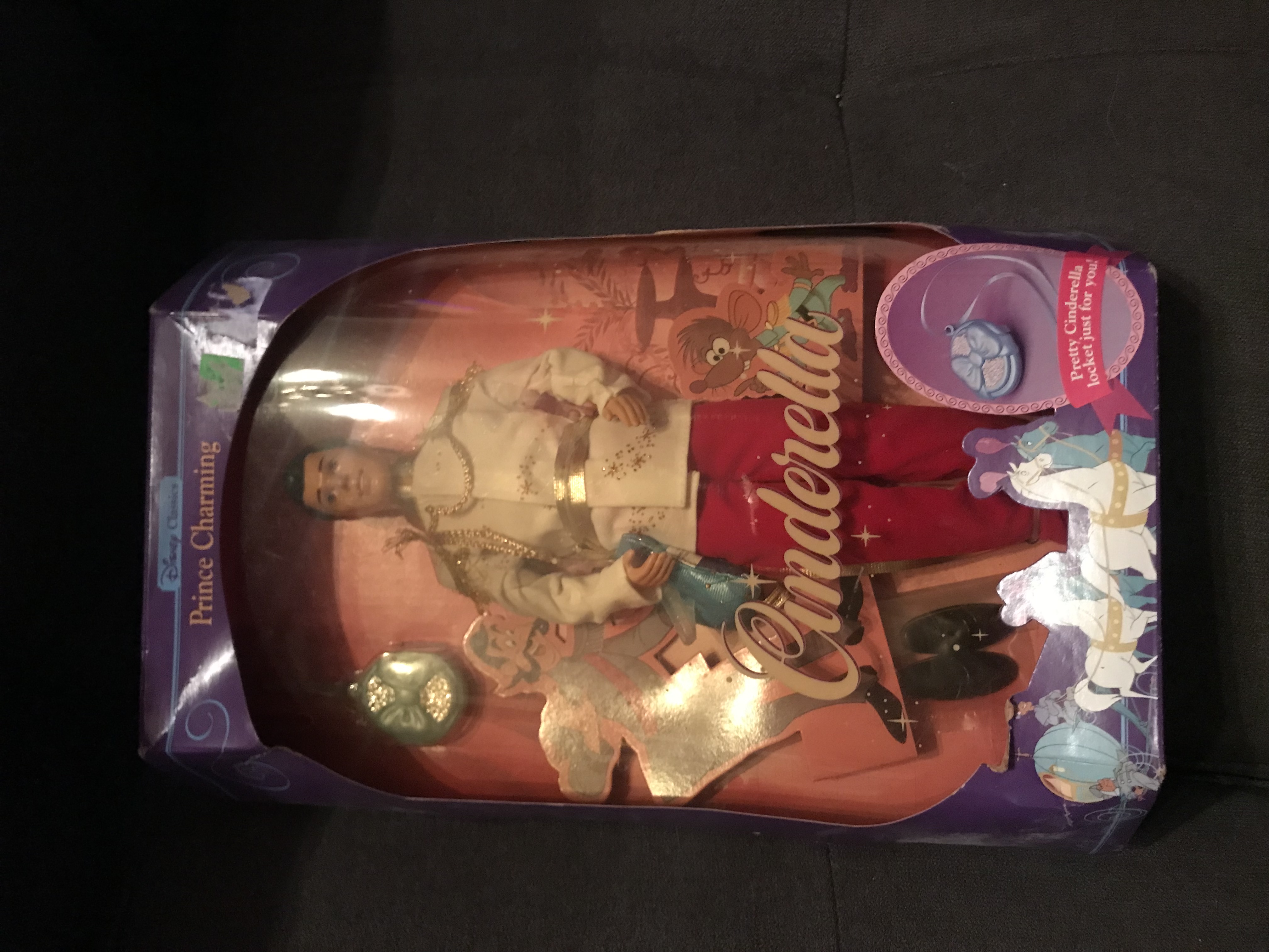 Disney Classics Prince Charming Doll Cinderella 1991 Mattel 1625