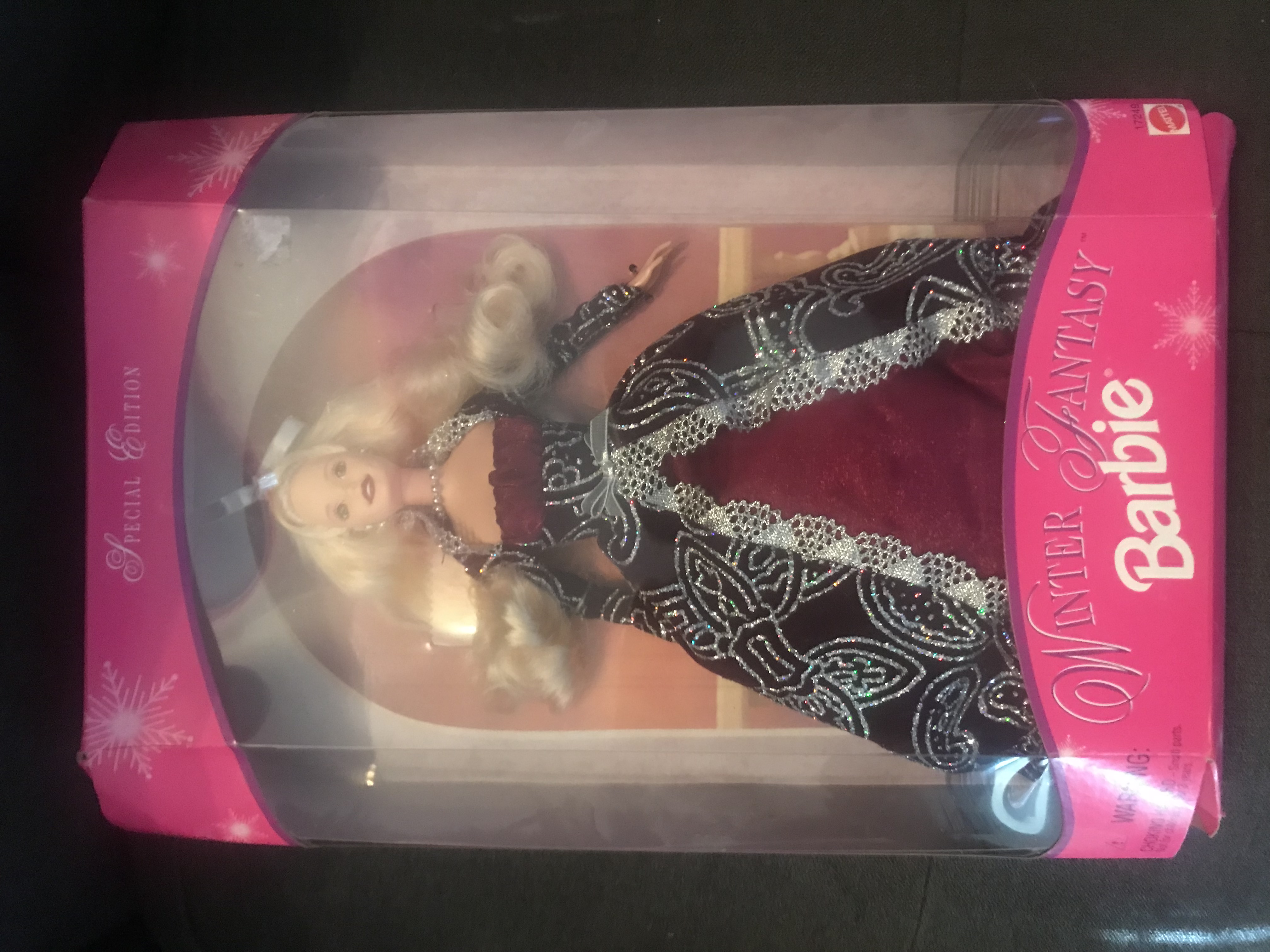 1998 Mattel Sleeping Beauty Barbie Doll #26895