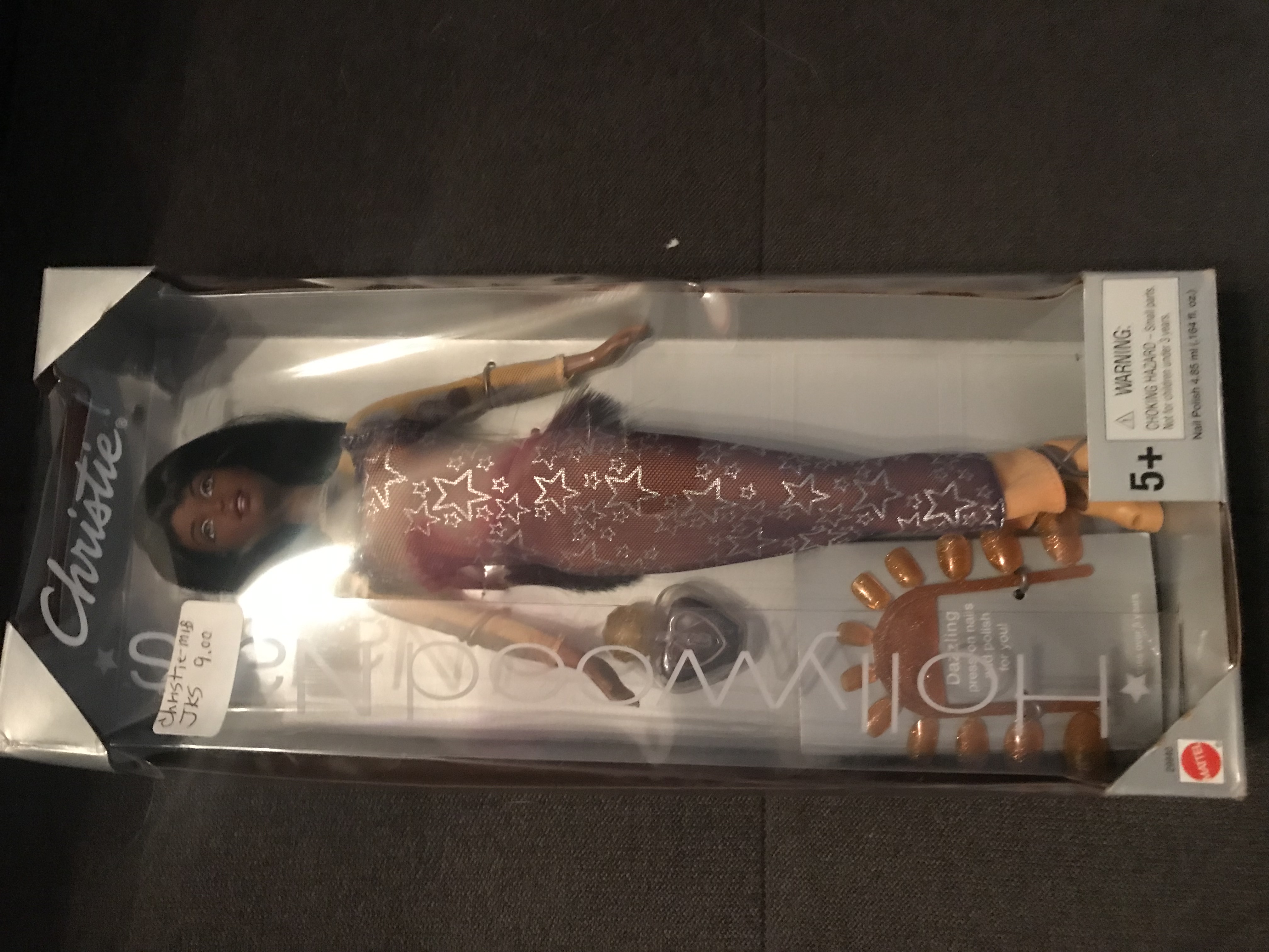 NRFB Mattel Hollywood Nails Christie African American (Barbie)