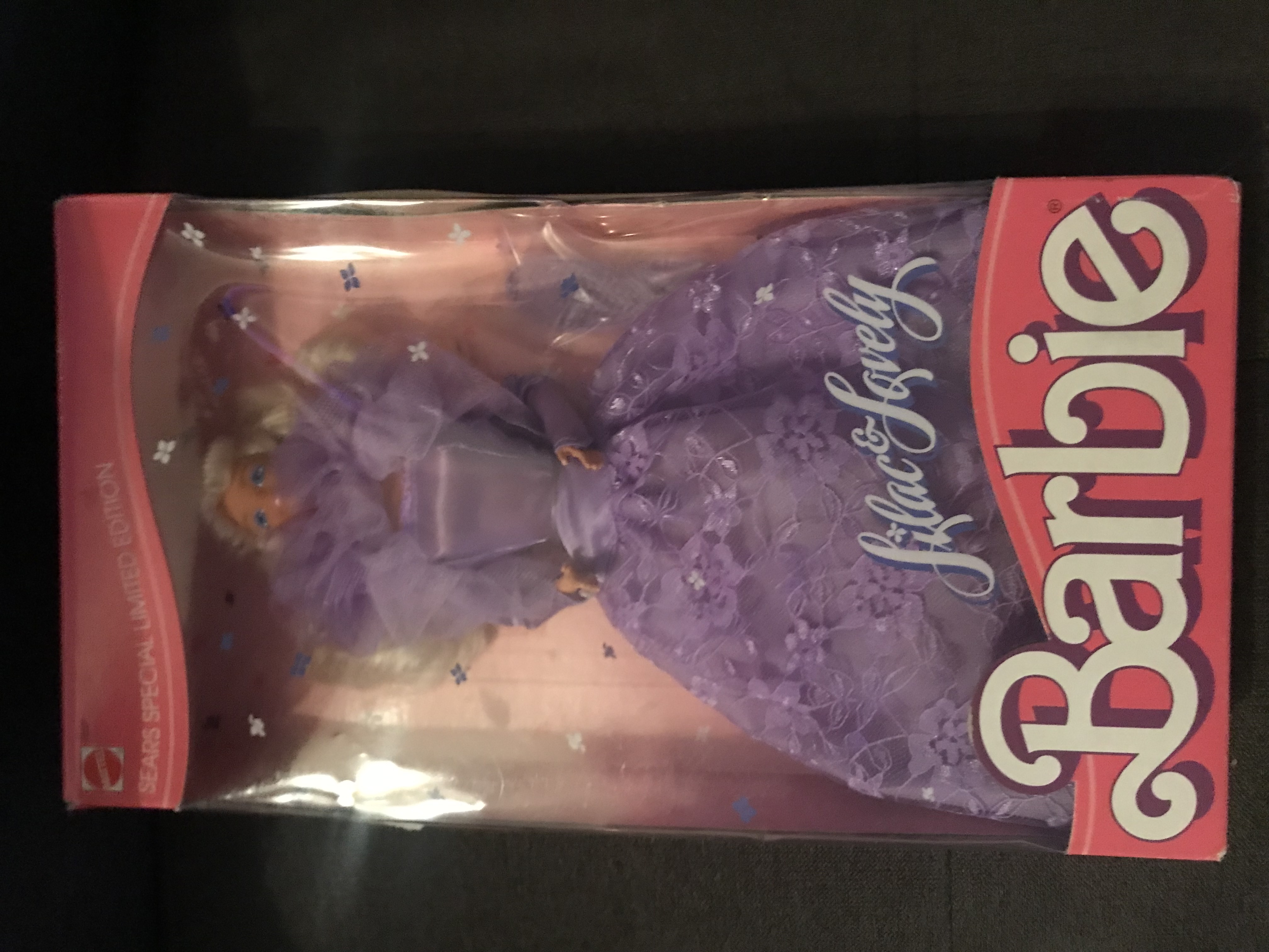 Lilac and Lovely BARBIE Sears 1987 Special Limited Edition Mattel #7669
