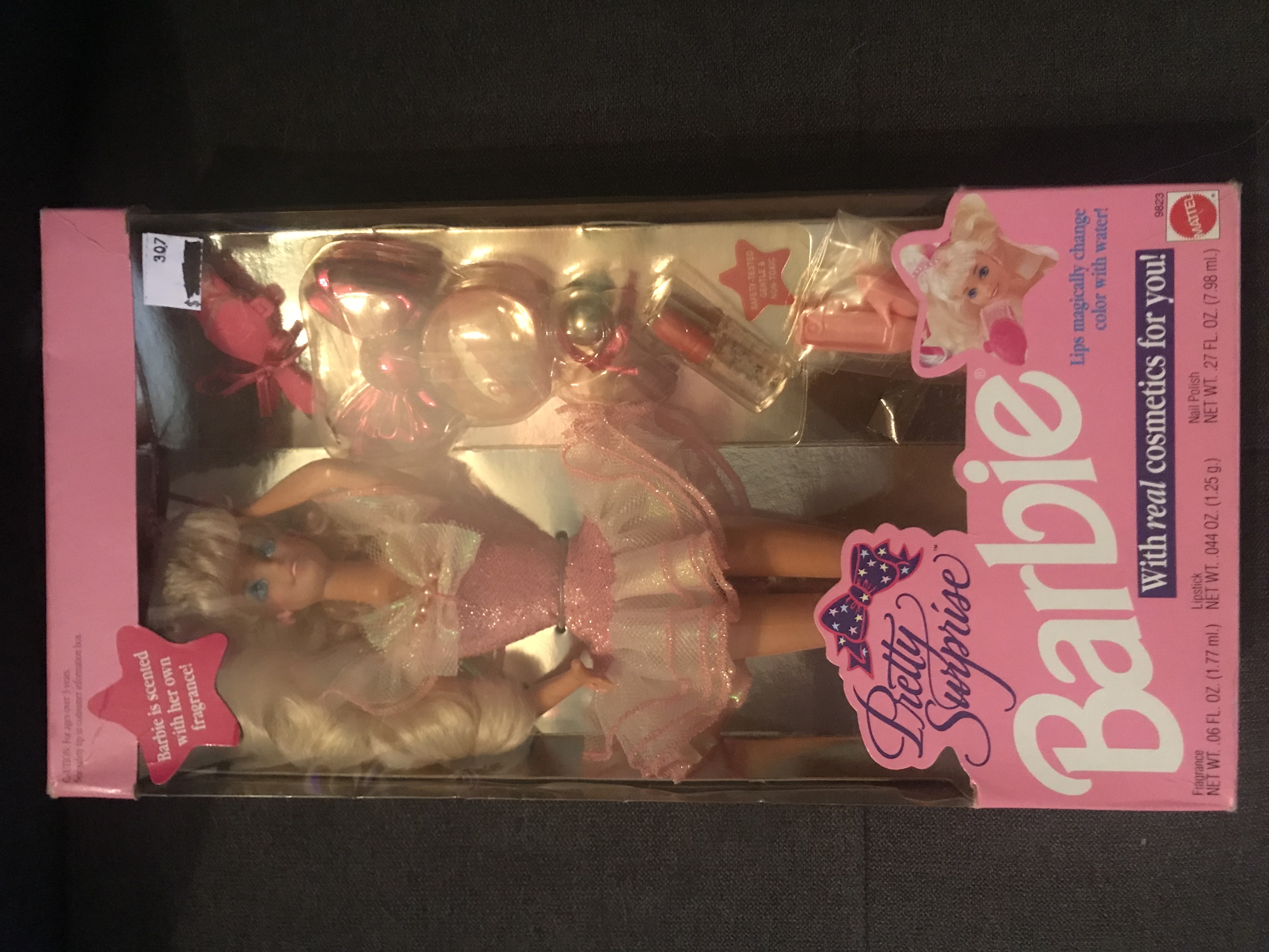 Pretty Surprise Barbie Doll 1991 Mattel 9823 NRFB